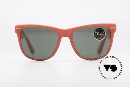 Ray Ban Wayfarer II Rare USA Wayfarer Crimson Red, Bausch&Lomb quality lenses (100% UV-protection), Made for Women