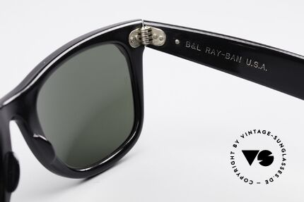 Ray Ban Wayfarer I Old B&L USA 80's Sunglasses, orig. name: W0529 Wayfarer Street Neat Brown/Black, Made for Men and Women Ray Ban Wayfarer I Old B&L USA 80's Sunglasses, orig. name: W0529 Wayfarer Street Neat Brown/Black, Made for Men and Women