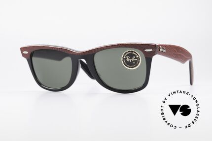 Ray Ban Wayfarer I Limited Leather Sunglasses, one of the downright classics of sunglass fashion, Made for Men and Women Ray Ban Wayfarer I Limited Leather Sunglasses, one of the downright classics of sunglass fashion, Made for Men and Women