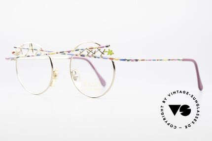 Taxi ST3 by Casanova Paradise Glasses, frame with paradise symbols (snake, apple, leaf), Made for Women Taxi ST3 by Casanova Paradise Glasses, frame with paradise symbols (snake, apple, leaf), Made for Women