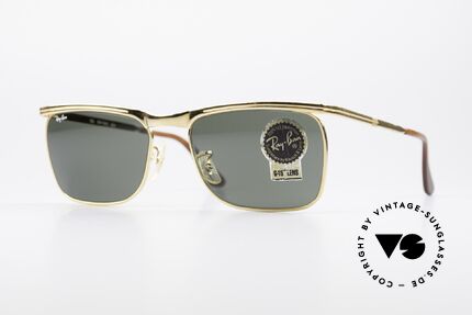 Ray Ban Signet Deluxe Vintage Shades 80's Classic Details