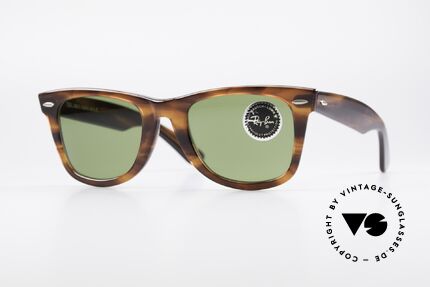 Ray Ban Wayfarer I 40 Years Rare Limited Special Edition, RAY-BAN WAYFARER made by Bausch&Lomb in USA, Made for Men and Women