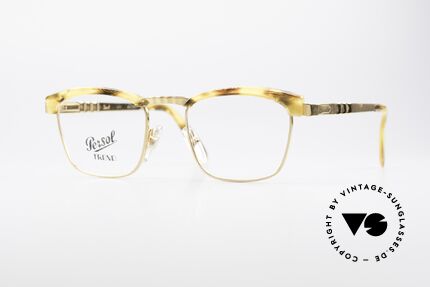 Persol Inge Ratti Gold Plated Vintage Glasses, classic Persol Ratti vintage glasses of the 80's, Made for Men