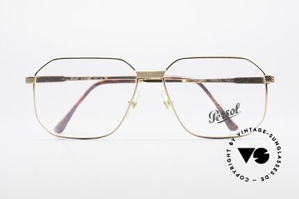 Persol Morris 90's Vintage Eyeglass Frame, orig. demo lenses can be replaced optionally, Made for Men