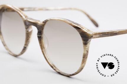 Alain Mikli 901 / 153 Horn Optic Panto Sunglasses, handmade quality and 123mm width = SMALL size!, Made for Men and Women