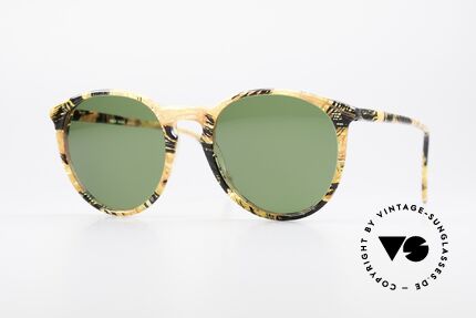 Alain Mikli 901 / 393 Amber Optic Panto Sunglasses, elegant VINTAGE Alain Mikli designer sunglasses, Made for Men and Women