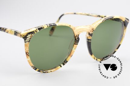 Alain Mikli 901 / 393 Amber Optic Panto Sunglasses, never worn (like all our vintage Alain Mikli specs), Made for Men and Women