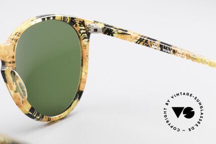 Alain Mikli 901 / 393 Amber Optic Panto Sunglasses, NO RETRO shades, but an old ORIGINAL from 1989, Made for Men and Women
