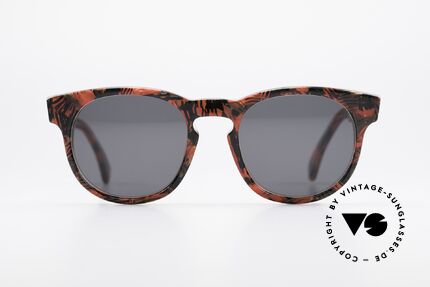 Alain Mikli 903 / 687 80's Panto Sunglasses Small, classic 'panto'-design with an interesting pattern, Made for Men and Women