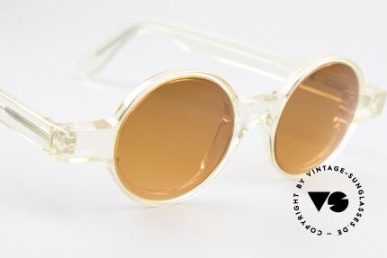 Alain Mikli 0150 / 100 80's Round Designer Shades, UNWORN (like all our vintage Alain Mikli glasses), Made for Men and Women