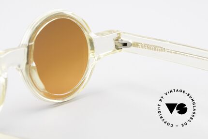 Alain Mikli 0150 / 100 80's Round Designer Shades, NO retro specs, but a unique 30 years old original, Made for Men and Women