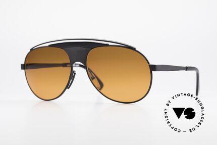 Alain Mikli 634 / 0023 Lenny Kravitz Sunglasses, aviator VINTAGE designer shades by Alain Mikli, Paris, Made for Men