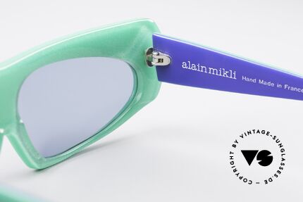 Alain Mikli 078 / 077 80's Eye-Catcher Sunglasses, NO RETRO fashion; a precious 35 years old ORIGINAL, Made for Men and Women