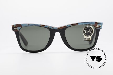 Ray Ban Wayfarer I Original Mosaic Wayfarer USA, Bausch&Lomb quality lenses (100% UV-protection), Made for Men and Women Ray Ban Wayfarer I Original Mosaic Wayfarer USA, Bausch&Lomb quality lenses (100% UV-protection), Made for Men and Women