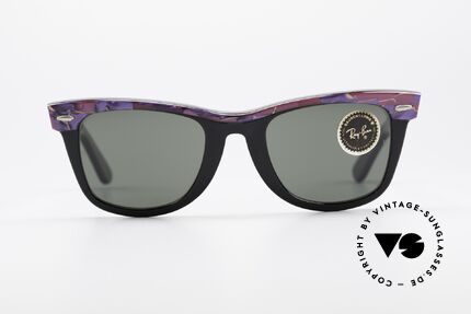 Ray Ban Wayfarer I 40 Years Old USA Ray-Ban, Bausch&Lomb quality lenses (100% UV-protection), Made for Men and Women