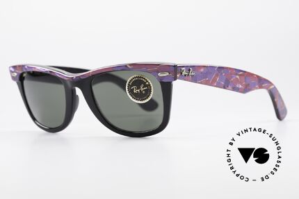 Ray Ban Wayfarer I 40 Years Old USA Ray-Ban, famous movie sunglasss from the 80's; cult object!, Made for Men and Women