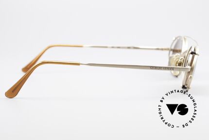 Giorgio Armani 122 Clip On Vintage Designer Frame, never worn (like all our rare vintage Armani sunglasses), Made for Men and Women