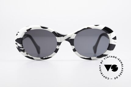 Alain Mikli D303 / 2109 101 Dalmatians Sunglasses, with 'Dalmatians frame pattern' & a paw on left temple, Made for Women