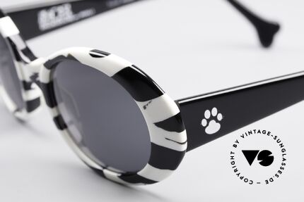 Alain Mikli D303 / 2109 101 Dalmatians Sunglasses, unworn (like all our vintage Alain MIKLI Paris glasses), Made for Women