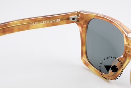 Alain Mikli 0145 / 033 Striking 1980's Sunglasses, the frame fits optical (sun) lenses / prescriptions, too, Made for Men and Women