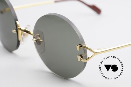 Sunglasses Cartier Madison Round Luxury Sunglasses 90 s
