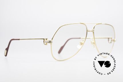 Cartier Vendome LC - M Changeable Cartier Lenses, this pair (with L.Cartier decor): Medium size 59-14, 130, Made for Men and Women