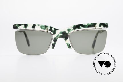 Alain Mikli 620 / 290 Extraordinary 80's Shades, with spectacular frame pattern: crystal-green-mosaic, Made for Men and Women Alain Mikli 620 / 290 Extraordinary 80's Shades, with spectacular frame pattern: crystal-green-mosaic, Made for Men and Women