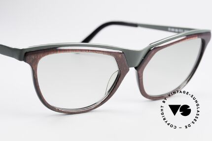 Alain Mikli 624 / 836 Hologram Effect Sunglasses, with light tinted green-gradient lenses, simple unique, Made for Women