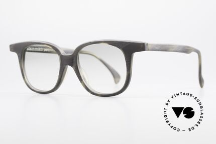 Alain Mikli 919 / 450 Square Panto Sunglasses, top quality & with light green tinted sun lenses, Made for Men and Women