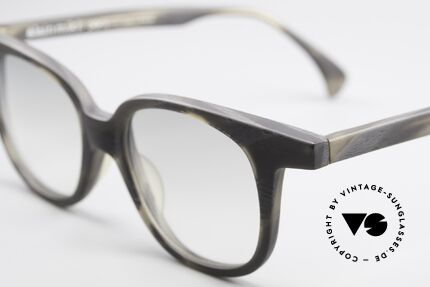Alain Mikli 919 / 450 Square Panto Sunglasses, patterned like a wood texture (fancy and noble), Made for Men and Women