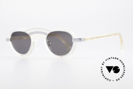 Alain Mikli 5107 / 0506 80's Designer Sunglasses, brilliant combination of forms, color and materials, Made for Men and Women