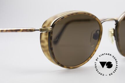 Giorgio Armani 655 Vintage Round 90's Shades, never worn (like all our vintage GIORGIO Armani shades), Made for Men and Women