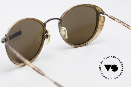 Giorgio Armani 655 Vintage Round 90's Shades, NO RETRO sunglasses, but an app. 25 years old ORIGINAL, Made for Men and Women