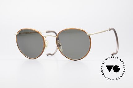 Giorgio Armani 104 Sports 90's Panto Sunglasses, timeless vintage Giorgio Armani designer sunglasses, Made for Men