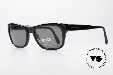 Giorgio Armani 846 90's Designer Shades Polarized, designer piece in TOP quality: mineral glass sun lenses, Made for Men and Women