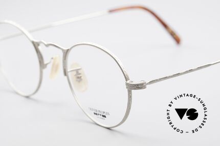 Oliver Peoples OP7M Rare Vintage Eyeglass-Frame, outstanding DESIGNER frame (with costly engraving), Made for Men and Women