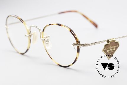 Oliver Peoples OP190G 1/10 12k Gold-Filled Frame, unworn rarity (like all our vintage O. Peoples glasses), Made for Men and Women
