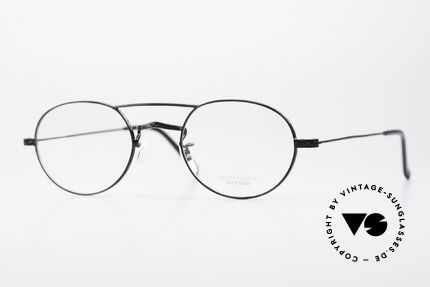 Oliver Peoples August Extraordinary 90's Eyeglasses, Oliver Peoples eyeglasses, mod. 'August' of the 90's, Made for Men and Women