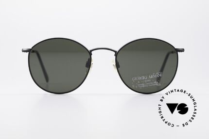 Giorgio Armani 627 Vintage Panto Sunglasses, classic 'PANTO Design' in SMALL size (122mm width), Made for Men and Women