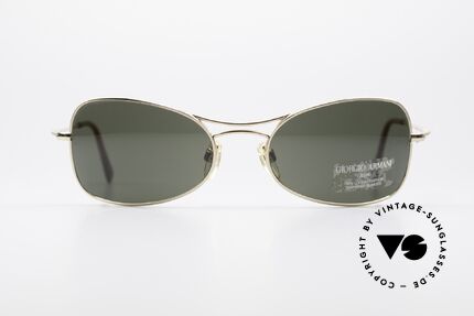 Giorgio Armani 660 Vintage Designer Sunglasses, sporty metal frame; made for ladies and gentlemen, Made for Men and Women