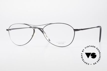 Oliver Peoples Aero Extraordinary Aviator Glasses, Oliver Peoples eyeglasses, model 'Aero' of the 90's, Made for Men