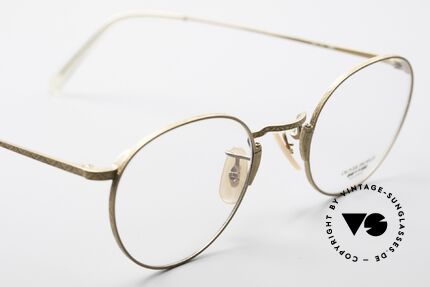 Oliver Peoples OP10 Vintage Glasses Panto Round, unworn rarity (like all our vintage O.Peoples glasses), Made for Men and Women