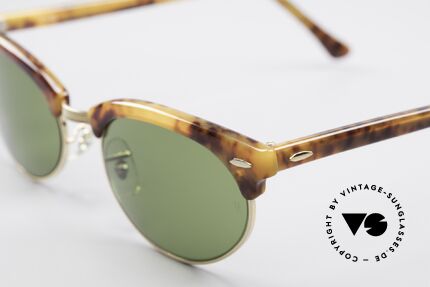 Ray Ban Clubmaster Oval 80's Bausch & Lomb Shades, never worn (like all our vintage Ray Ban eyewear), Made for Men and Women