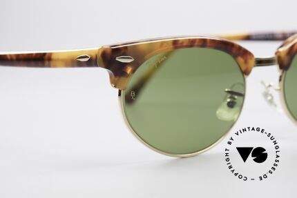 Ray Ban Clubmaster Oval 80's Bausch & Lomb Shades, NO RETRO sunglasses, but a 30 years old RARITY, Made for Men and Women