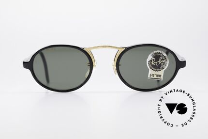 Ray Ban Cheyenne Style III B&L USA Sunglasses Oval, oval VINTAGE 90's sunglasses with a striking bridge, Made for Men and Women