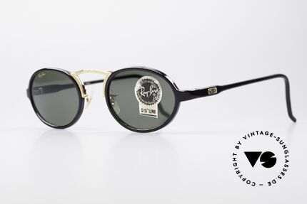 Ray Ban Cheyenne Style III B&L USA Sunglasses Oval, precious frame from the 90's by Bausch&Lomb, USA, Made for Men and Women