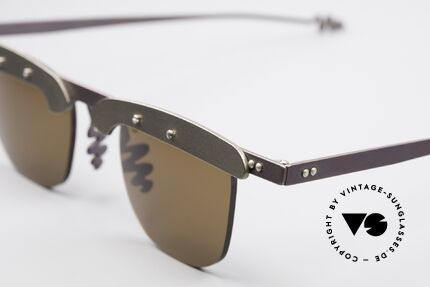 Theo Belgium Fritz 2 E4 Avantgarde Sunglasses, so to speak: vintage sunglasses with representativeness, Made for Men and Women