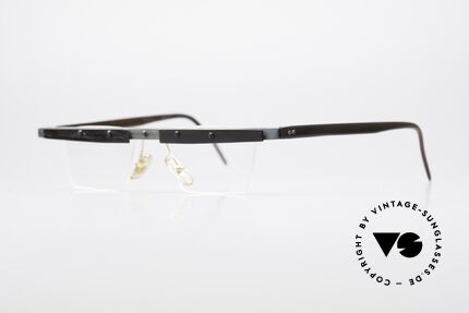 Theo Belgium Lambeta 80's Buffalo Horn Eyeglasses, made for the avant-garde, individualists; trend-setters, Made for Men