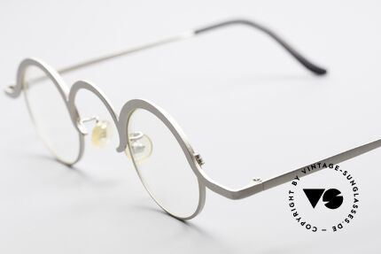Theo Belgium Jeu Avant-Garde Vintage Specs, extraordinary 90's metal frame in top-quality (UNISEX), Made for Men and Women