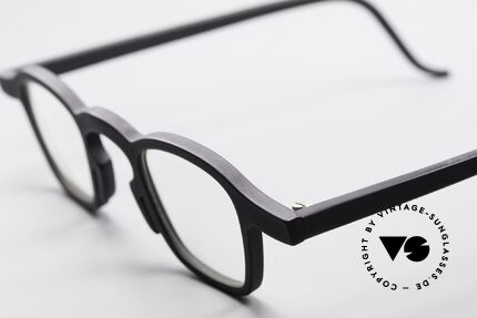 Theo Belgium Telex Vintage Avant-Garde Specs, extraordinary 1990's frame in TOP-quality, SMALL size!, Made for Men and Women
